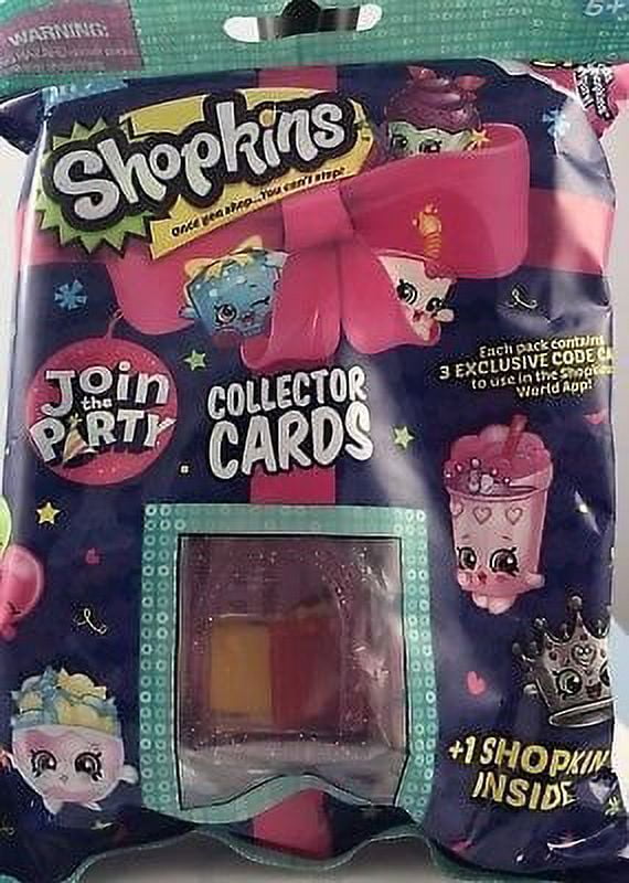 Shopkins Join the Party Collector Cards Season 7 Super Deluxe Pack (1 Pack  Per Order) - Walmart.com