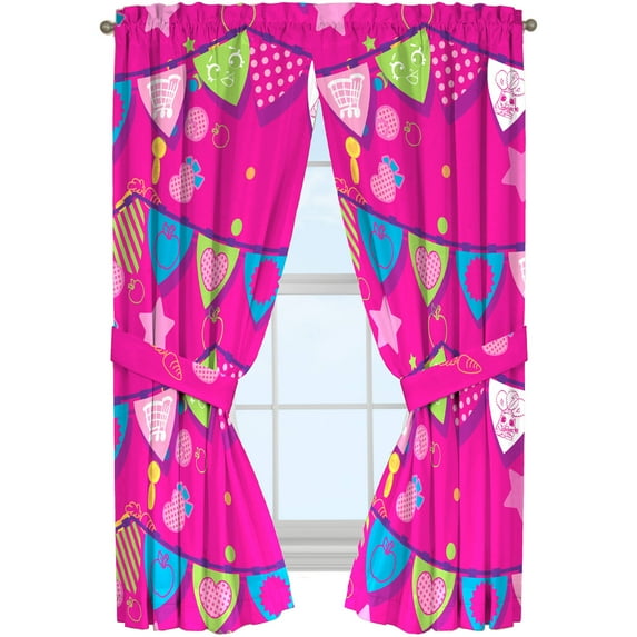 Shopkins Kids Bedroom Curtain Set