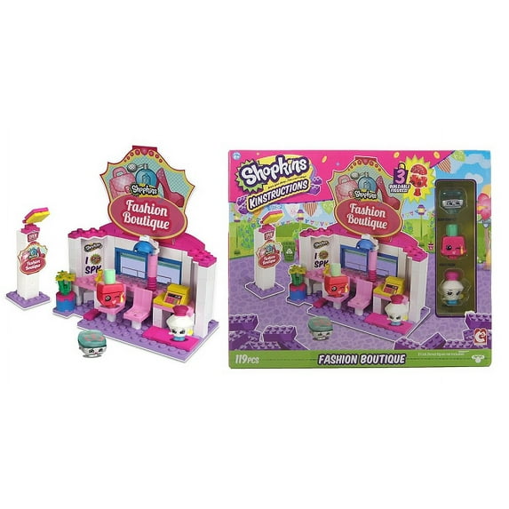 Shopkins Kinstructions Fashion Boutique Building Set