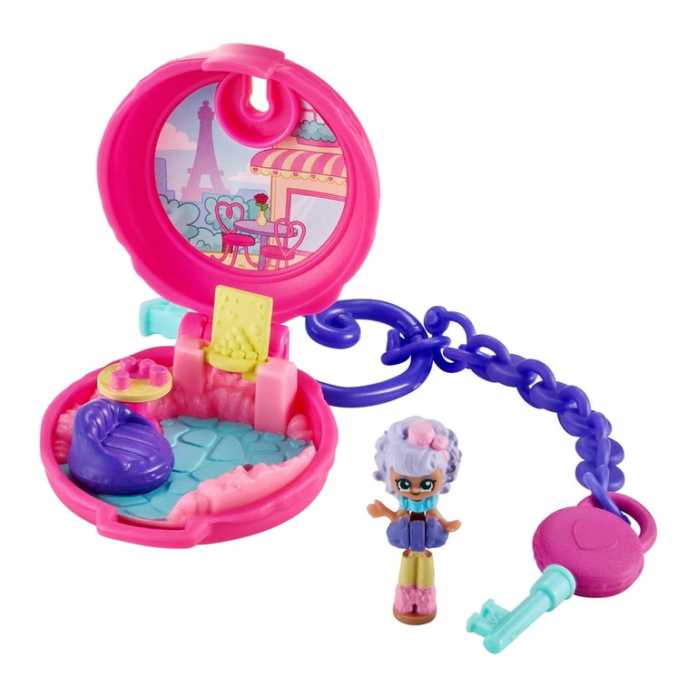 Shopkins Lil Secrets Locket with Lil Shoppie Doll 1 Pack Mini Playset Style May Vary Walmart