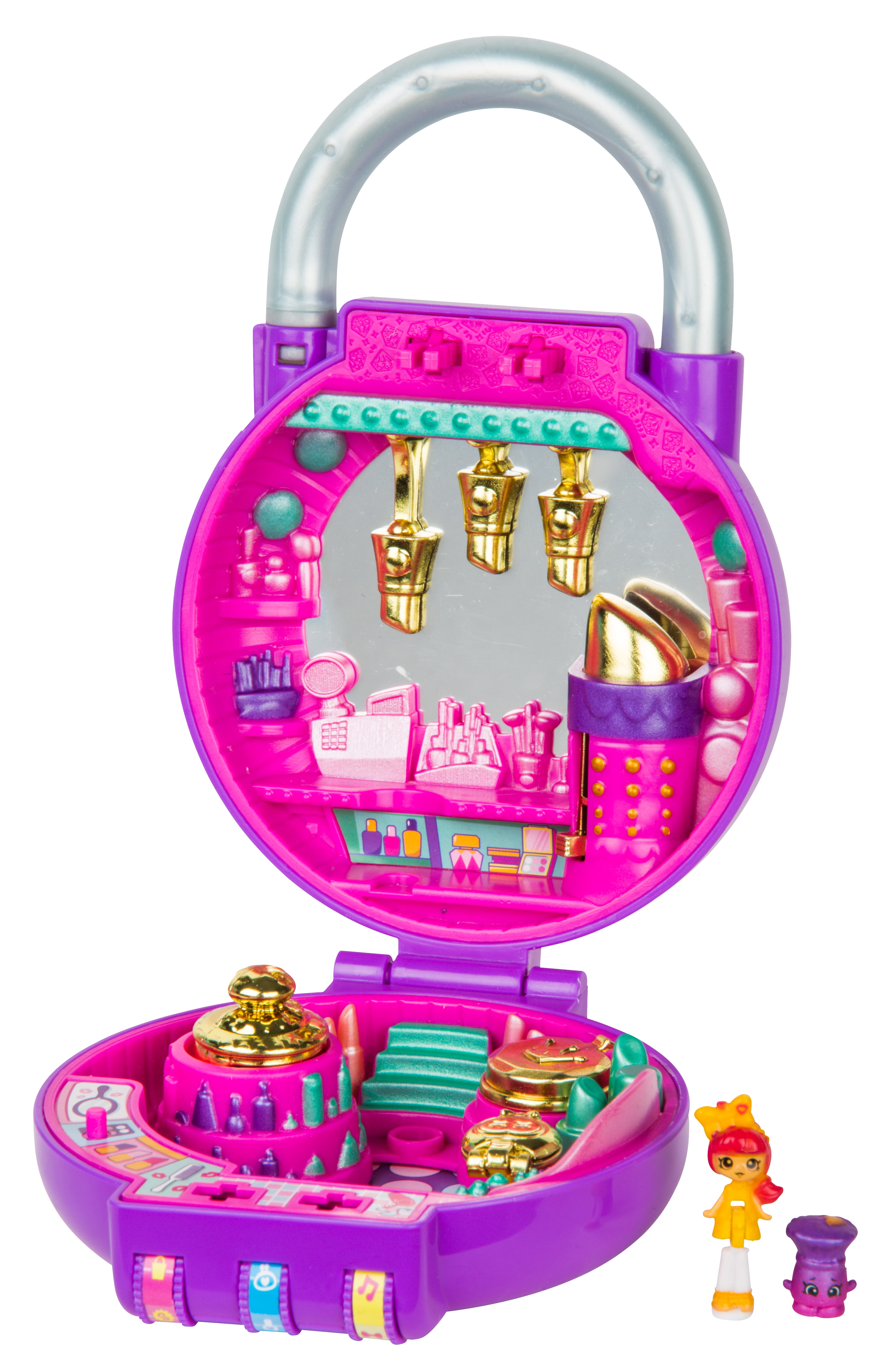 I detaljer selvmord Derivation Shopkins Lil' Secrets Secret Lock Playset, Makeup Store - Walmart.com