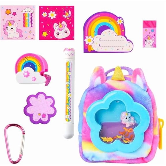 Shopkins Liquid Charms Backpacks! Uni-Que Style! Mystery Pack