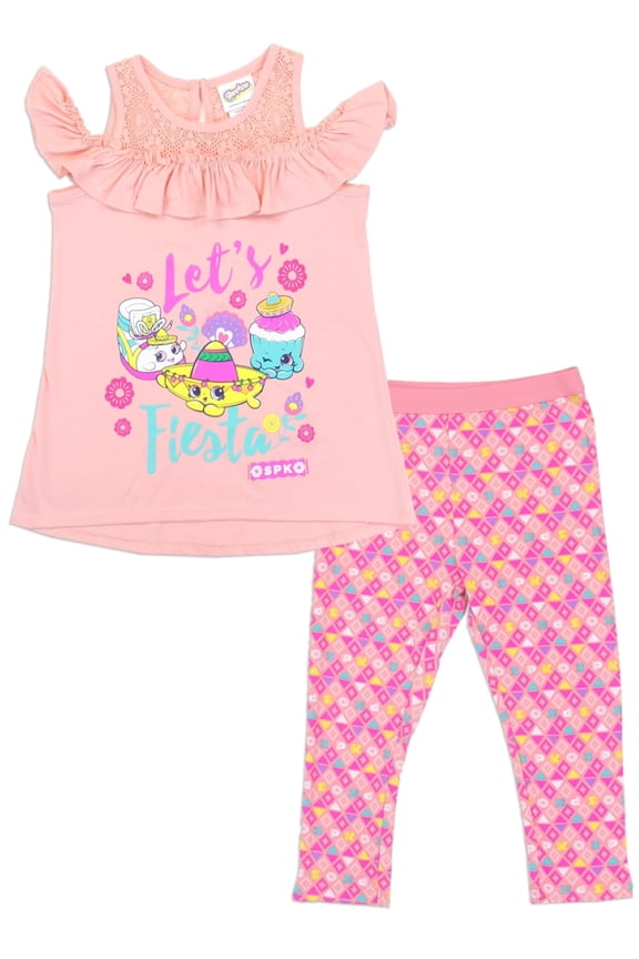 Little Girls' Let's Fiesta Top and Leggings Set (4)