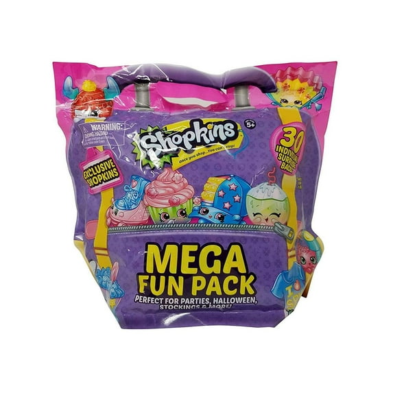 Shopkins Mega Fun Pack with 30 Individually Bags