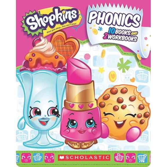 Pre-Owned Shopkins Phonics (Paperback) 1338046357 9781338046359