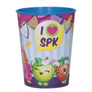 Shopkins Plastic Cup, 16 oz, 1ct