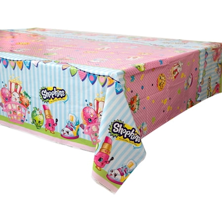 Shopkins Plastic Party Tablecloth, 84 x 54in
