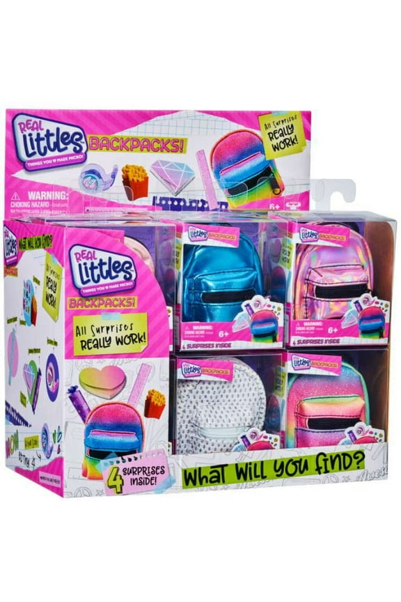 Real Littles Backpacks! Series 2 Mystery Box (18 Packs)