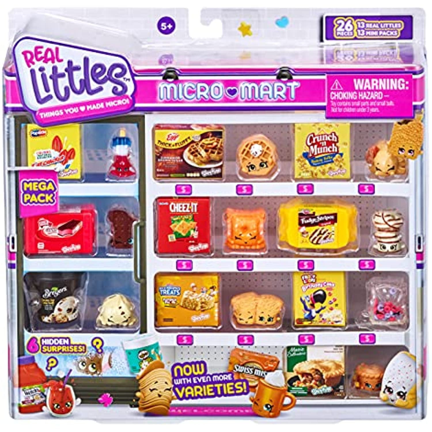 Shopkins Real Littles Micro Mart Mega Pack 26 Pieces NEW V1