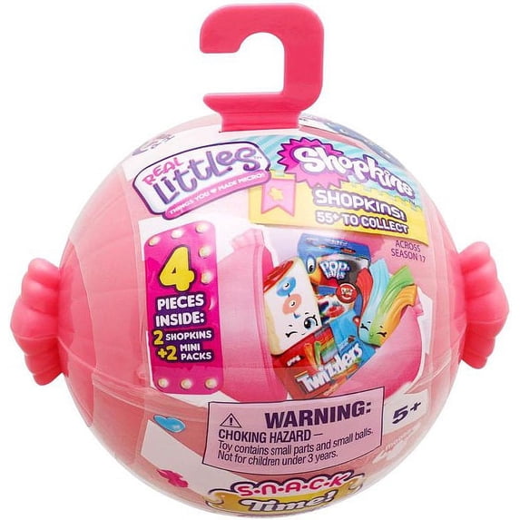Shopkins Real Littles Snack Time! Pack Mystery Ball