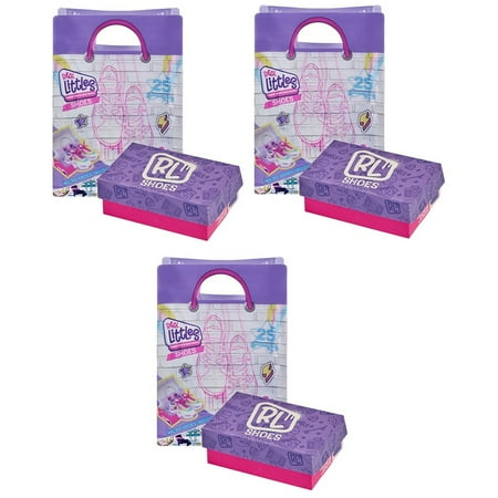 Shopkins Real Littles Sneakers (Bundle of 3 Mystery Packs)