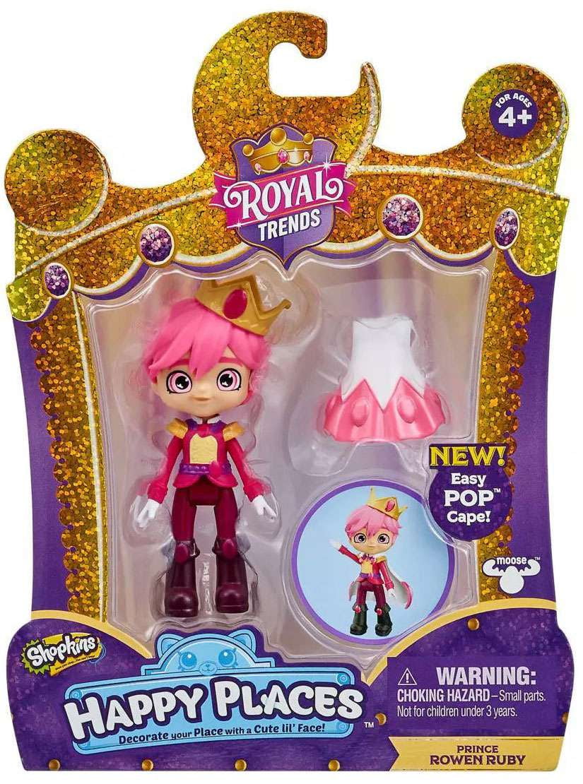 Shopkins Royal Trends Prince Rowen Ruby Lil' Shoppie Pack