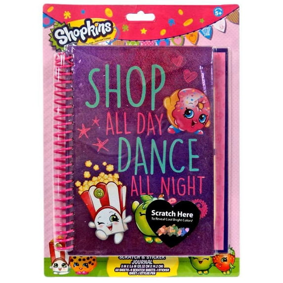 Shopkins Scratch and Sticker