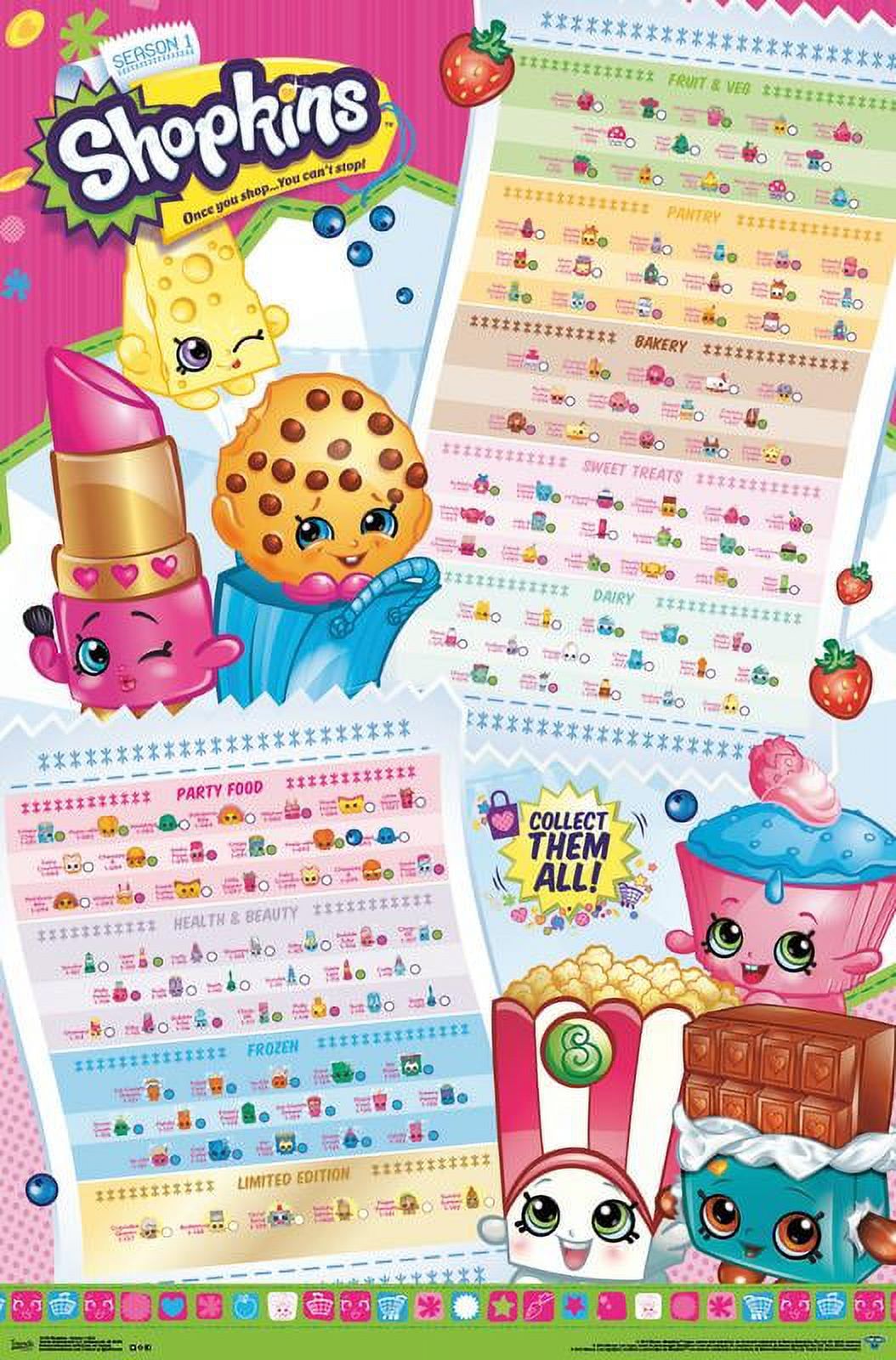 Checklist Season 2 Shopkins