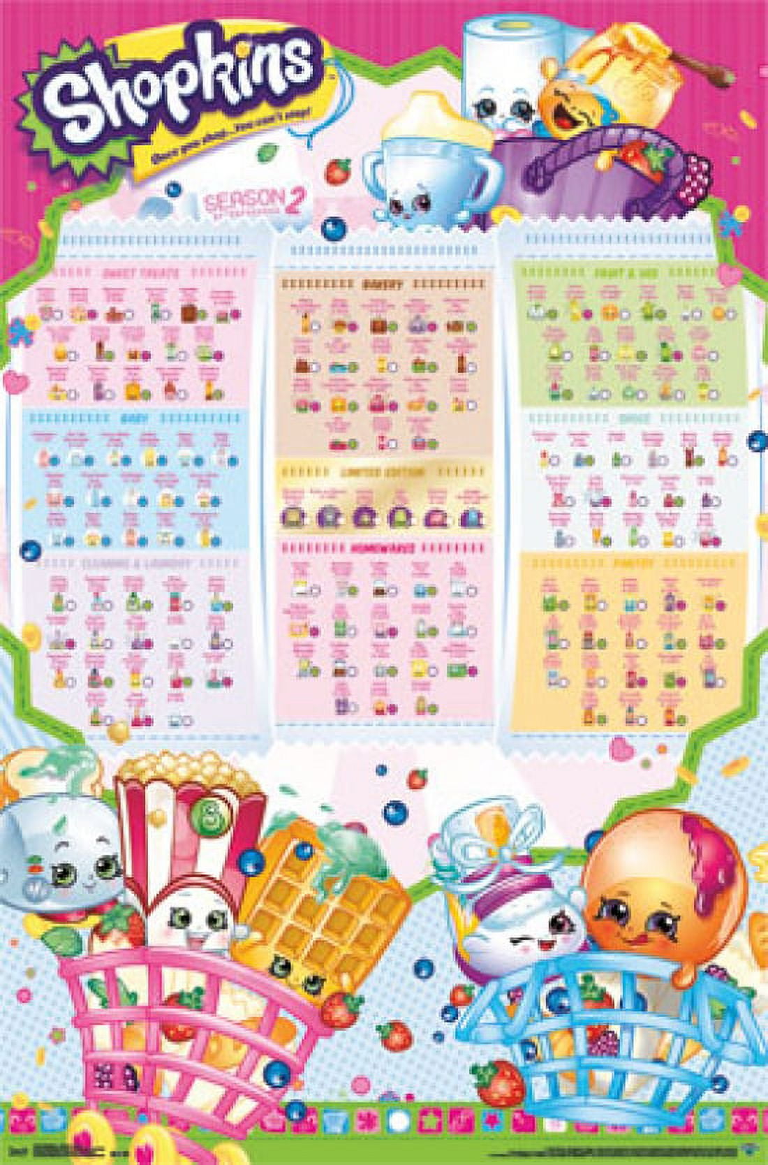 Shopkins - Season 2 Grid Poster Print (22 x 34) - Walmart.com