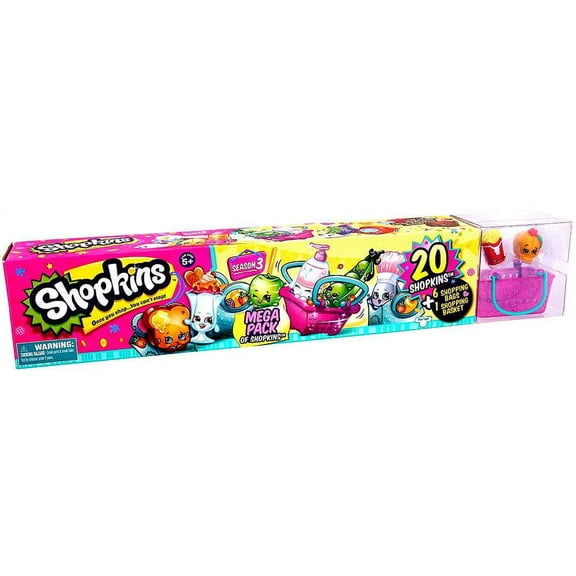 Shopkins Season 3 Mega Pack of Action Figures, 0.5 lbs