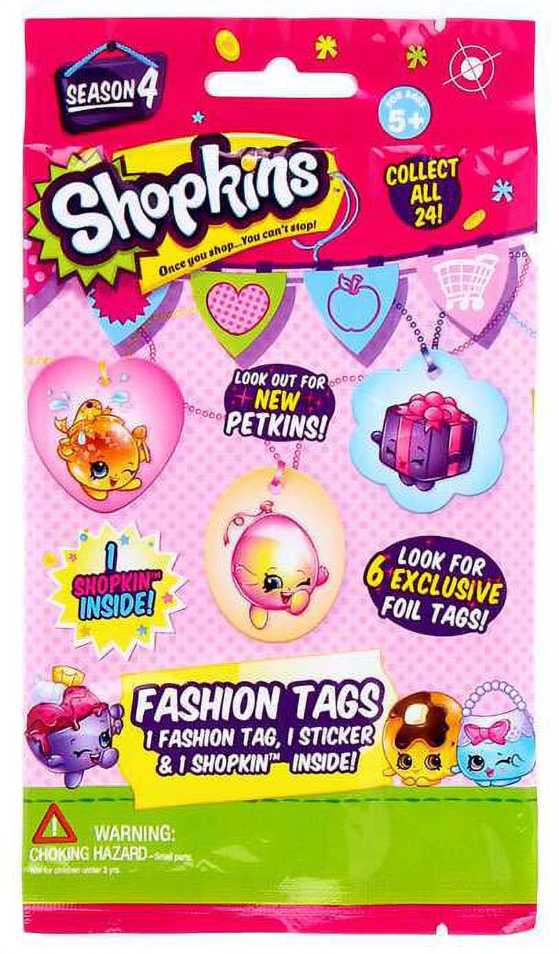Shopkins Glitz Collectors Case New Season 4 8 Exclusive Glitz Shopkins &  Sticker