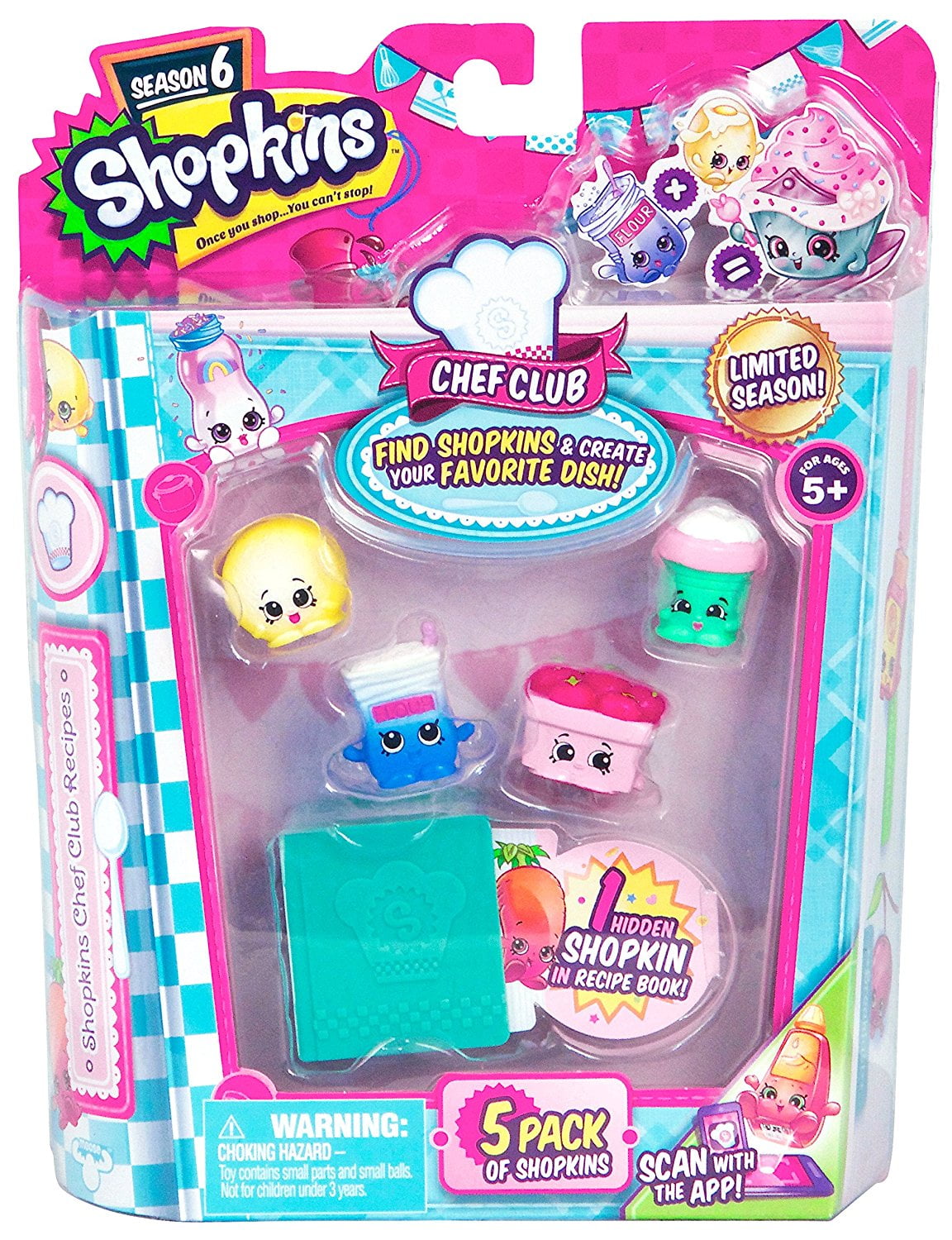 Shopkins Season 6 Chef Club Mega Pack – Collectible Toy for 60 months to 96  months, with Over 20 pcs