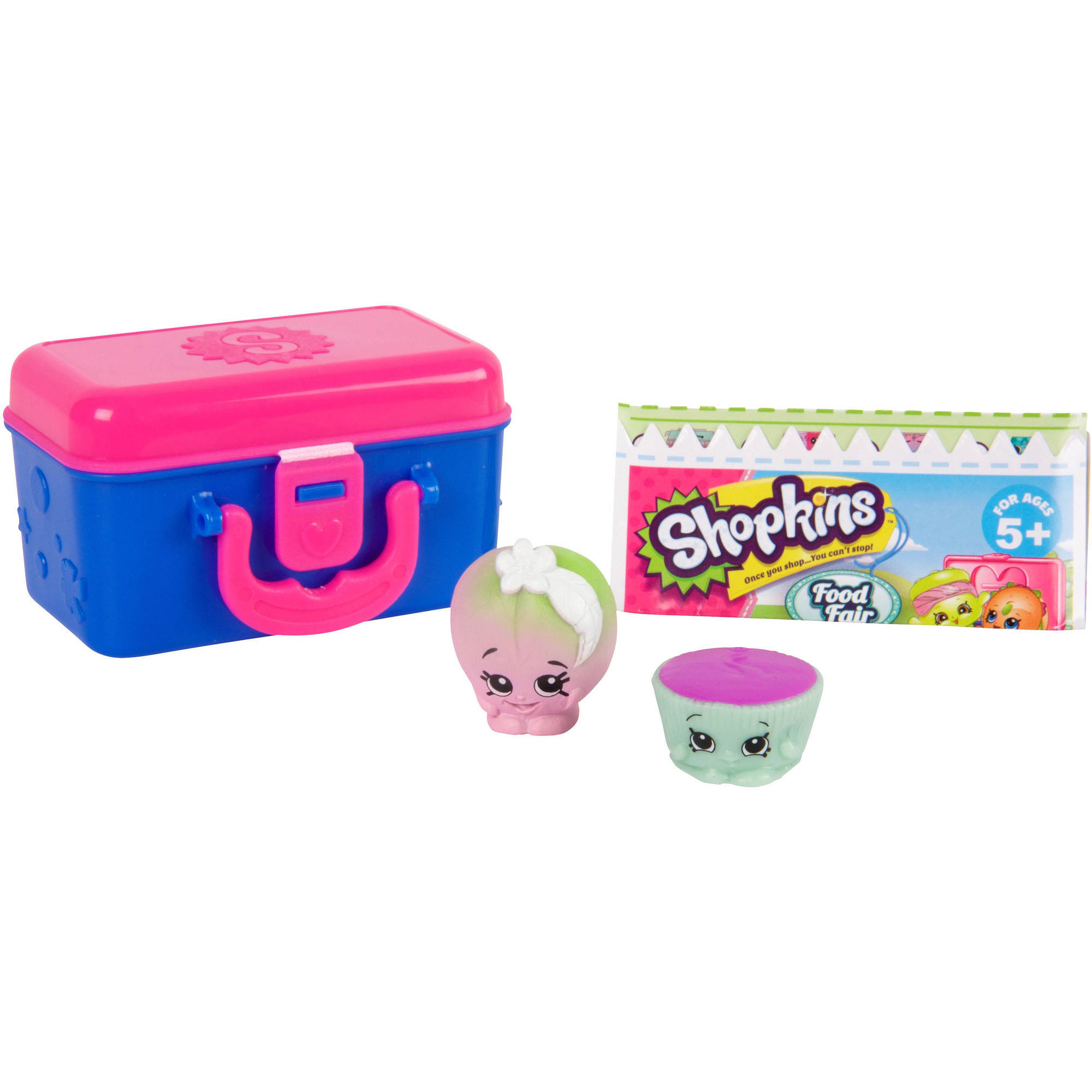 Shopkins Season 7 Walmart Exclusive Food 2-Pack of Shopkins + 1 Lunch Box Container - image 1 of 6