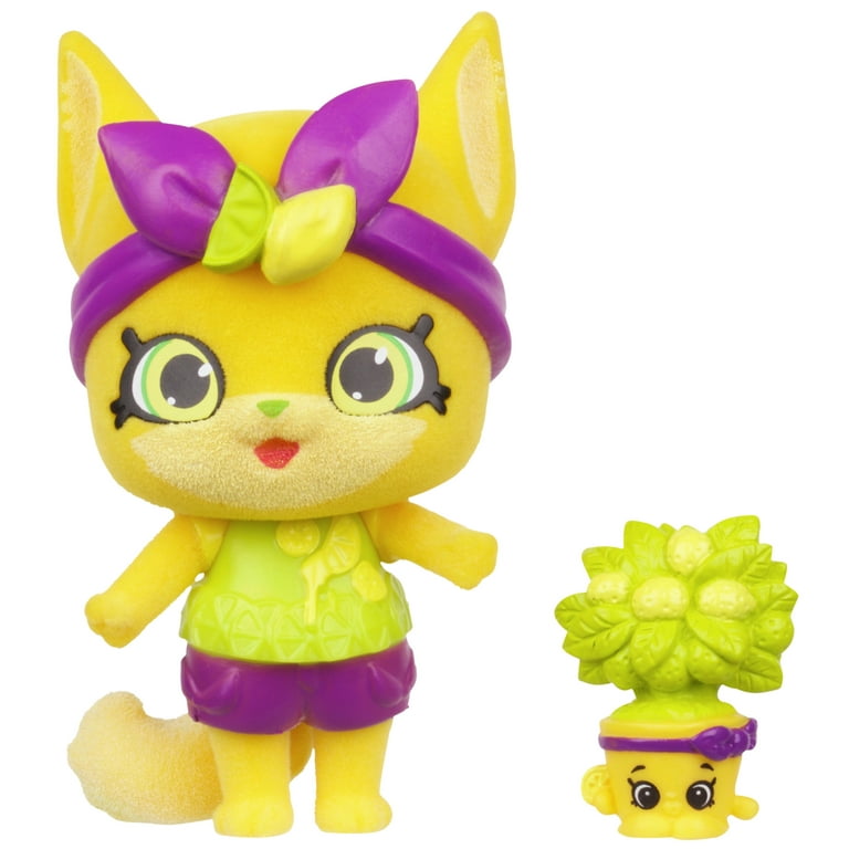 Shopkins Shoppets Season 9, Lemon Fox Small Doll, Wild Style