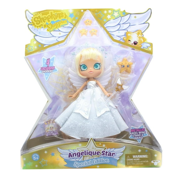 Shopkins Shoppie Doll | Angelique Star | Special Edition Angel Doll