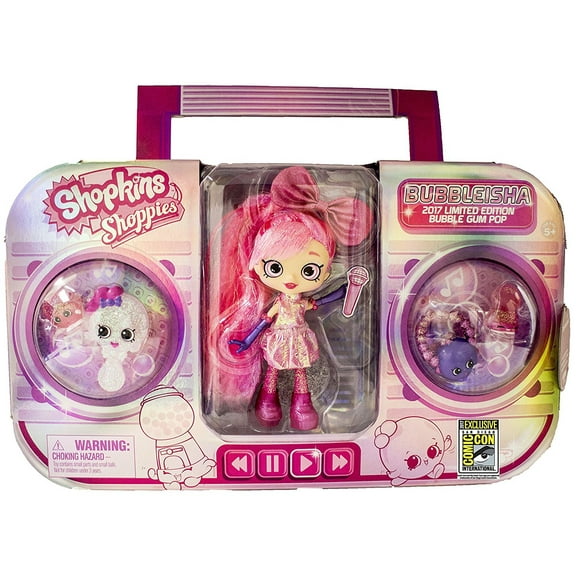 Shopkins Shoppies Bubble Gum Pop Bubbleisha Doll