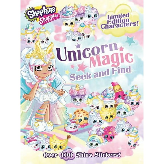 Shopkins: Shoppies: Shoppies Unicorn Magic Seek & Find (Paperback)
