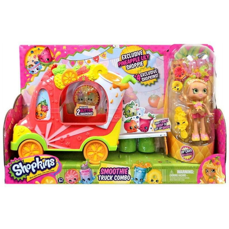 Shopkins Shoppies Smoothie Truck Combo Playset