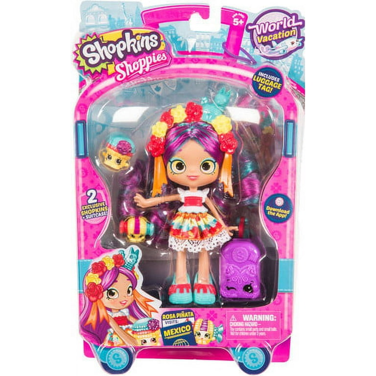 Shopkins Shoppies World Vacation Themed Dolls Americas Mexico Walmart