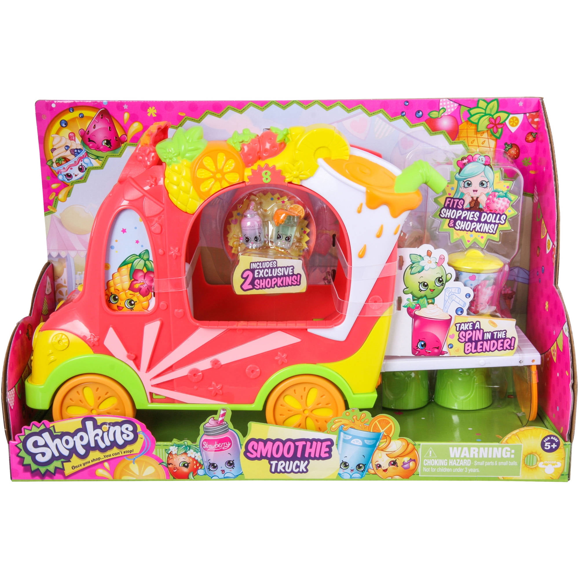 Shopkins Smoothie Truck Sweet Smoothie Fun Time Walmart