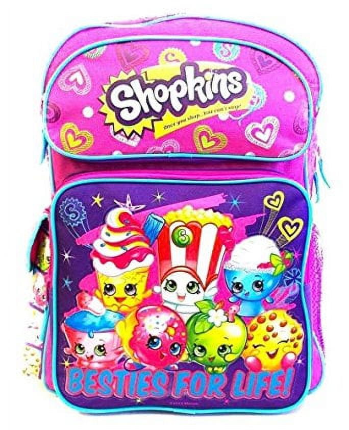 Shopkins Unisex Besties For Life Small Backpack, Multicolor