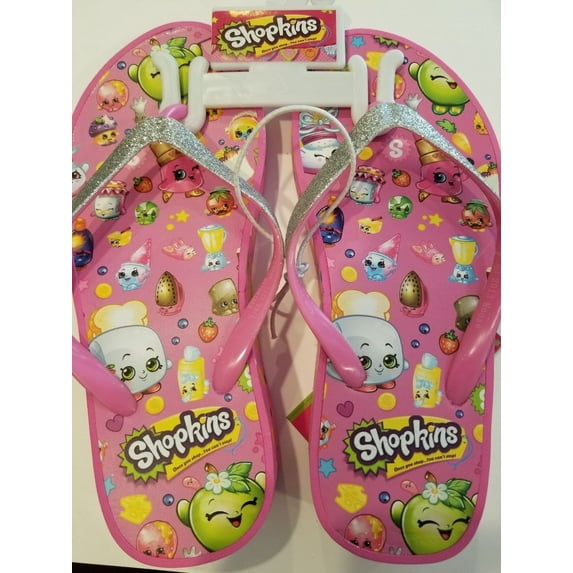 Shopkins girls multi character wedge medium 13/1