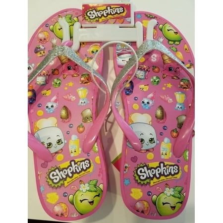 Shopkins girls multi character wedge small 11/12