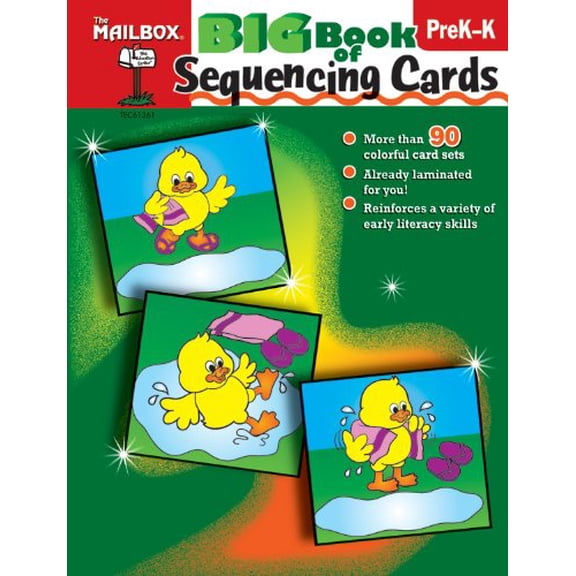 Pre-Owned Big Book of Sequencing Cards : PreK-K Paperback