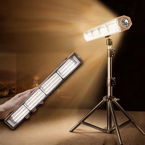 Shopmall Outdoor Camping Light with Extendable Stand,5-Stage Light Source Adjustment