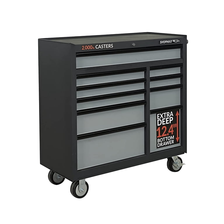 限界セール　eleven rack オマケあり Shopmax 41 in. 10 Drawer Rolling Tool Cabinet - Walmart.com