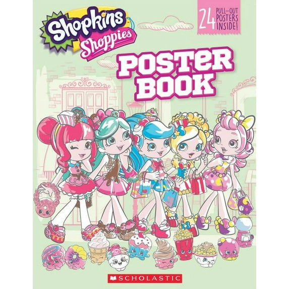 Shoppies: Shopkins Shoppies: Poster Book (Paperback)