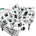 thumbnail image 1 of Shopping Cart Cover for Baby,2-in-1 Baby Cart Covers with Portable Cloth Bag Cart Seat Pad for Babies Grocery Cushion Cover Restaurant,Suitable for All Supermarkets and Restaurants, 1 of 6