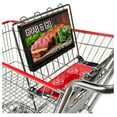thumbnail image 1 of Shopping Cart Trolley Frame, Double-Sided Sign Holder, Attaches to Front of Shopping Cart Or Back of Child Seat, Holds 7 Inch by 11 Inch Signs, Pack of 10, 1 of 4