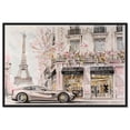 thumbnail image 1 of Shopping Spree Trip Paris Canvas Fashion Art Prints by Art Remedy, Black Frame, 24" x 16", 1 of 7