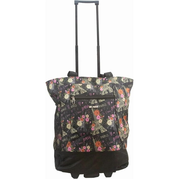 Shopping Tote Bag with Wheels