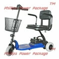 thumbnail image 1 of Shoprider - Echo 3 - Portable Travel Scooter - 3-Wheel - Blue - PHILLIPS POWER PACKAGE TM - $500 VALUE, 1 of 3