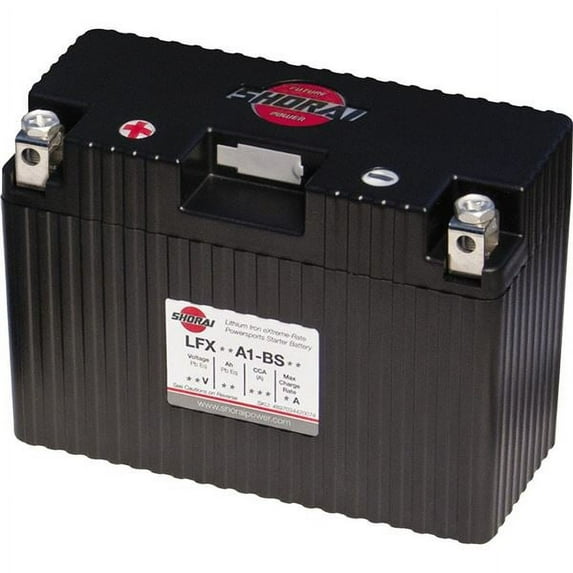 Shorai Lithium-Iron Battery LFX18A1-BS12 for Multiple Applications (LFX18A1-BS12)