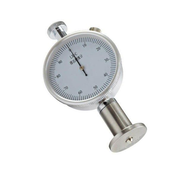 Shore A C D Hardness Tester Portable Durometer For Vulcanized Rubber Silicone Tire Plastic Products Usage Hand-Held Measure Tool , Easy Operation