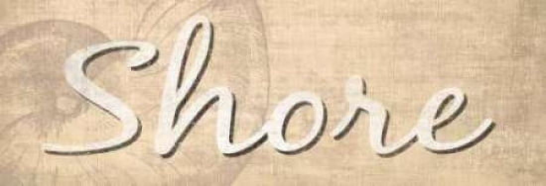 Shore Canvas Art - N Harbick (12 x 36)