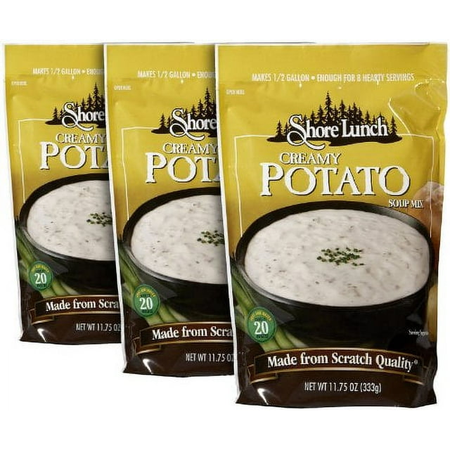 Shore Lunch Creamy Potato Soup Mix, 11.75 oz, 3 pk