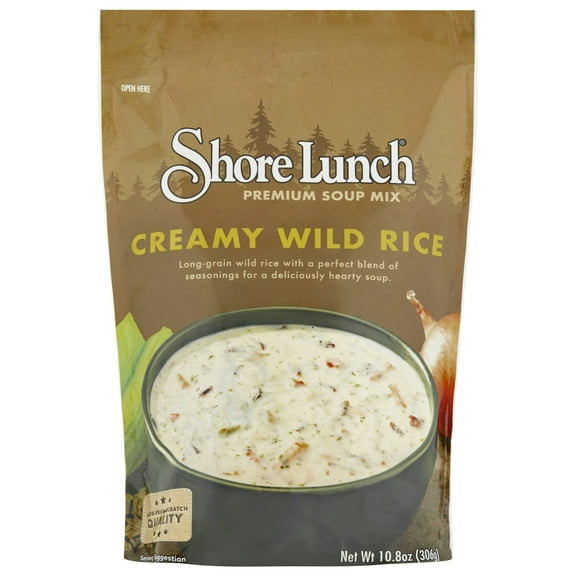 Shore Lunch Creamy Wild Rice Soup Mix 10.8 oz (Pack Of 6)