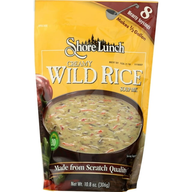 Shore Lunch Creamy Wild Rice Soup NSD3&nbsp;Mix, 10.8 oz, 2 pk