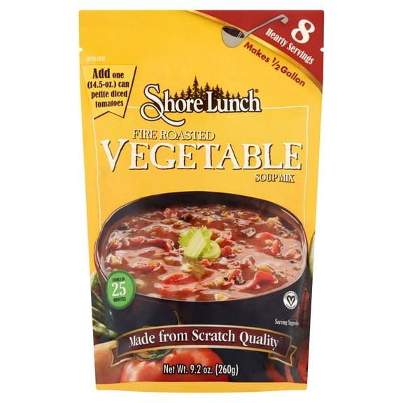 Shore Lunch Fire Roasted Vegetable Soup Mix, 9.2 oz
