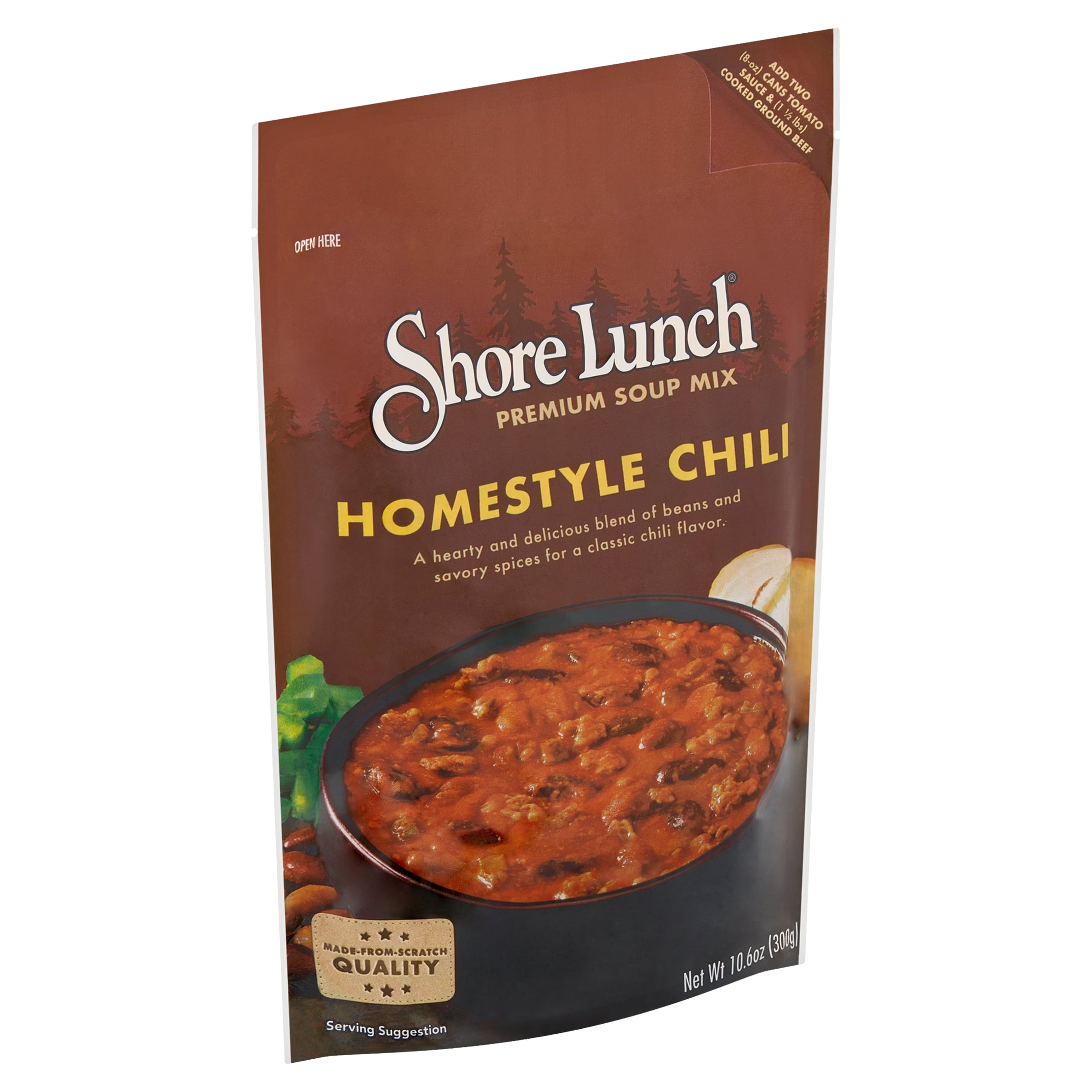 Shore Lunch Homestyle Chili with Beans, 10.6 oz